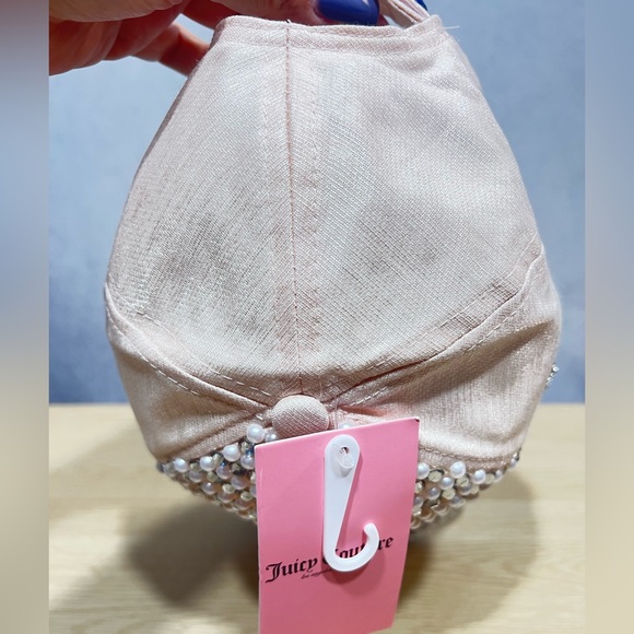 Juicy Couture Rhinestone Pearls Hat NWT main image 8